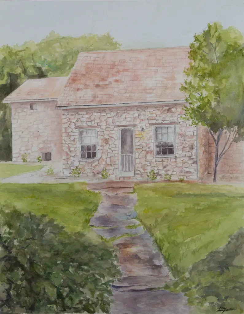 Wallace Blake Cottage 11x14 Watercolor