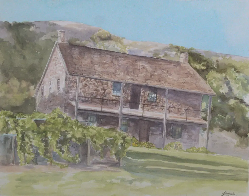 Hamblin Home 11x14 Watercolor