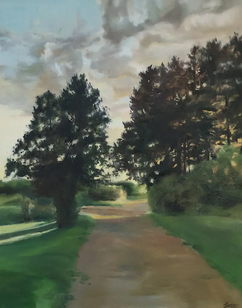 Light in the Distance 16x20 Oil