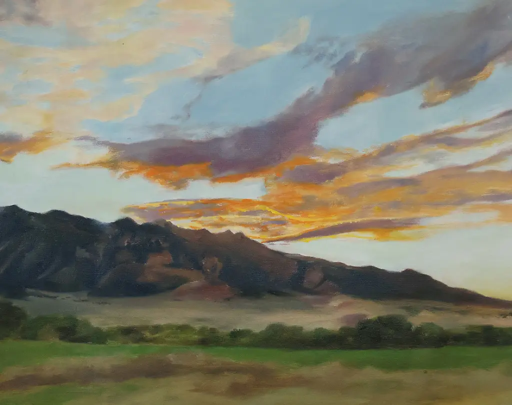 Southern Sunset 16x20 Oil