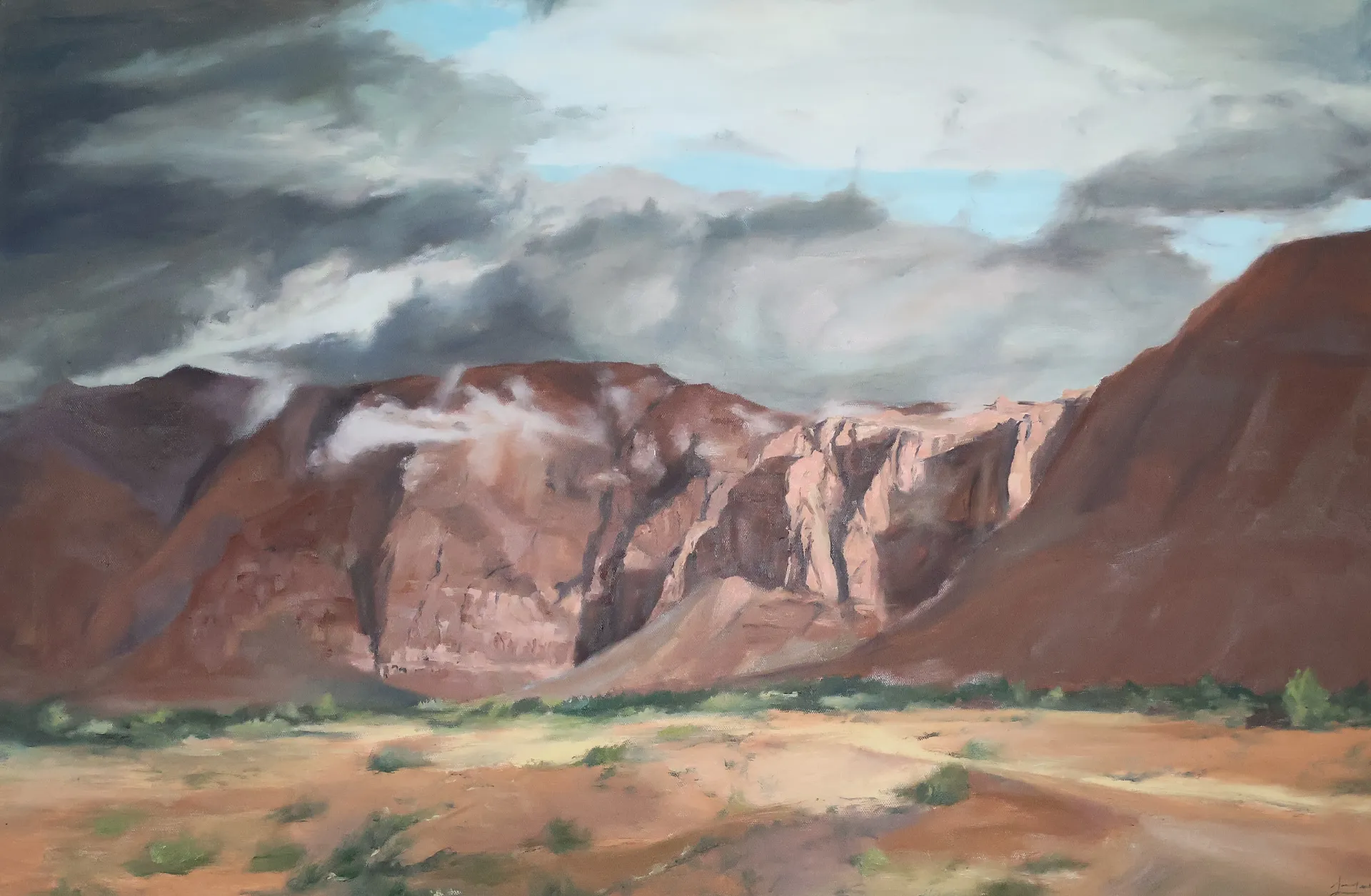 After the Storm 28x36 Oil painting