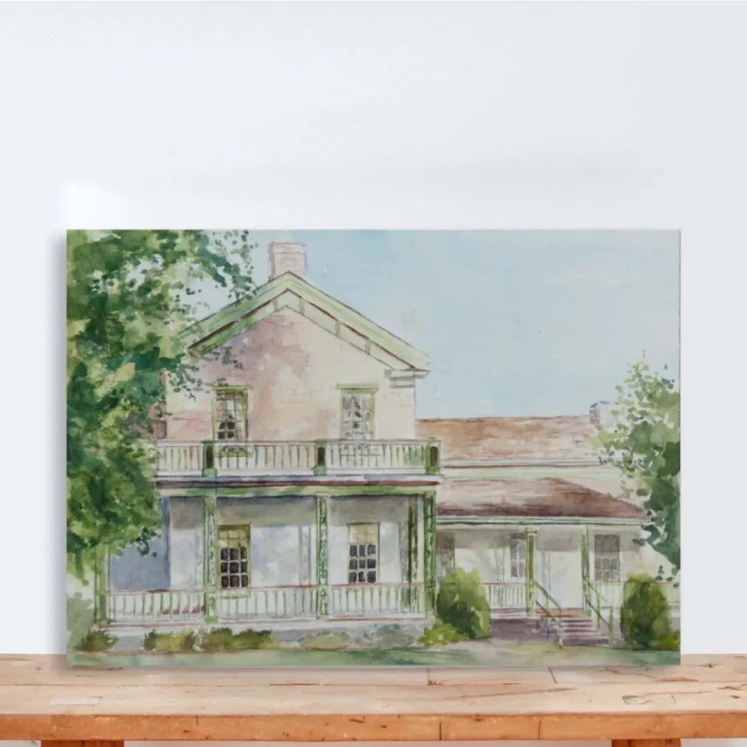 Brigham Young Home 5x7 print