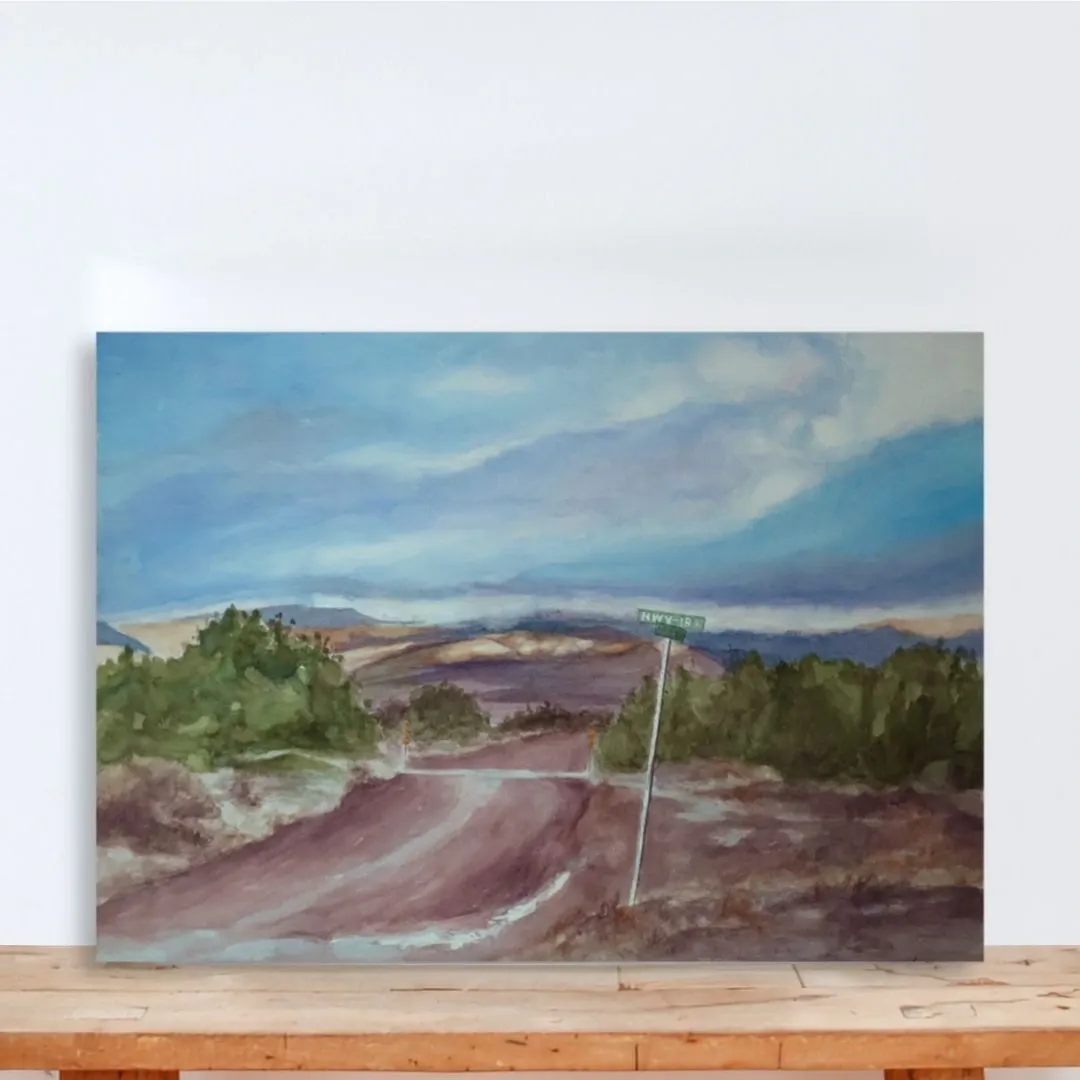 The Old Highway 5x7 Print