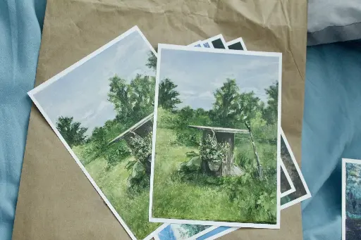 Flowerpot 5x7 print